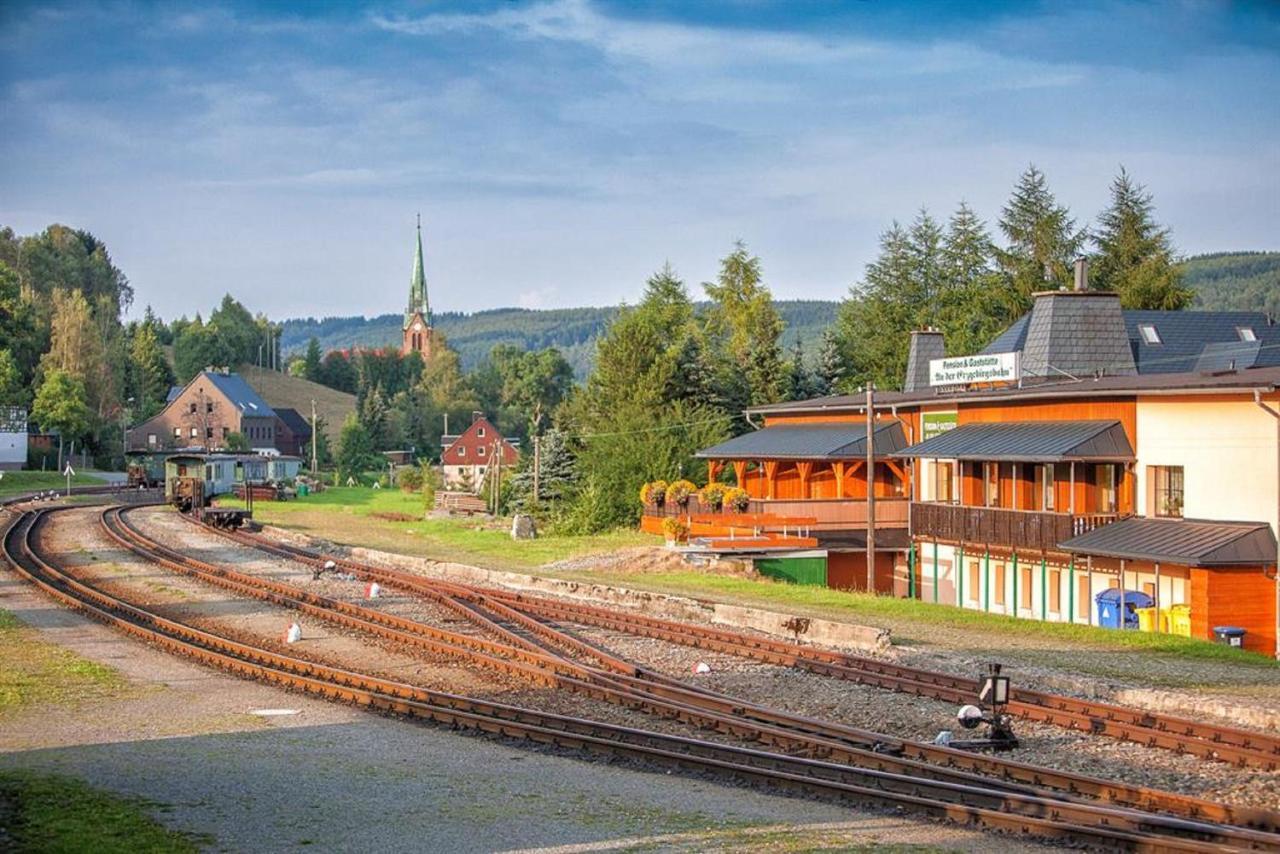 Pension An Der Erzgebirgsbahn Oberwiesenthal Zewnętrze zdjęcie